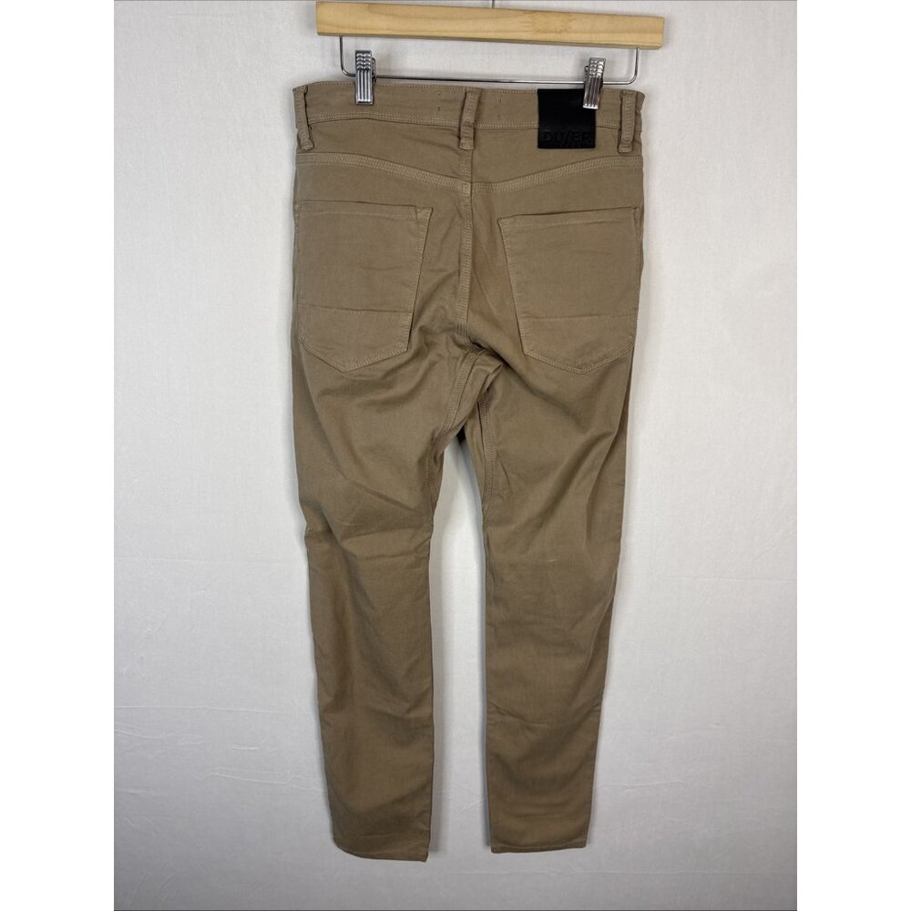 DU/ER Duer T2X Slim‎ Fit Stretch Pants Men’s 30x32 Khaki Performance - Picture 4 of 10